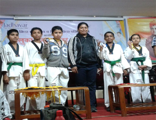 Taekwondo Interschool Competition for SSC - Prestige Public School Pune