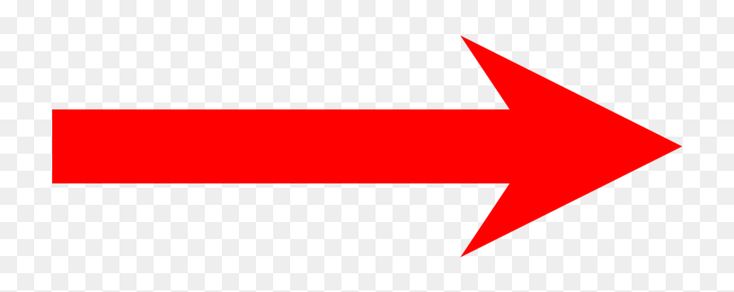 Png Red Arrow File Short Right Arrow Red Png 2400 - Transparent Red Arrow Png, Png Download - vhv